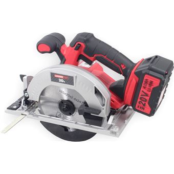 Serra Circular MADER Power Tools sem Fios | 20V | 4Ah | 165 mm - 1