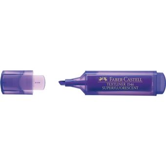 Faber-Castell TEXTLINER 1546 marcador 1 peça(s) violeta Ponta de cinzel/Fino - 1