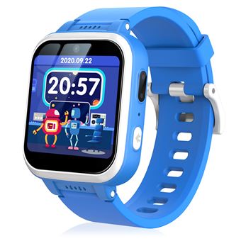 Smartwatch Infantil DAM Y90 com Câmara de Foto e Vídeo |  6 jogos |  Gravador de Voz e Reprodutor de Música - Azul - 1