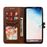 Capa Magunivers de PU Padrão de Gato Café para Samsung Galaxy S10_3
