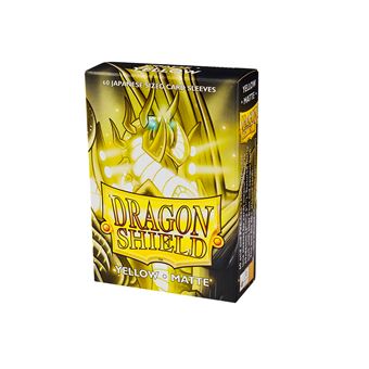Arcane Tinmen Dragon Shield Matte Small Sleeves - Yellow 60 Sleeves - 1