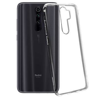 Capa Avizar para Xiaomi Redmi Note 8 Pro | Silicone Flexível | Anti-Marcas - Transparente - 1