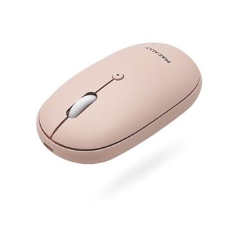 Rato Macally Rechargeable Bluetooth | Rosa - 1