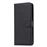 Capa PU suporte magnético destacável 2 em 1 preto para Samsung Galaxy A50/A30/A20_1