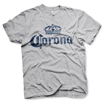T-Shirt Corona - Corona Washed Logo | XXL - Heather-Grey - 1