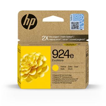 Tinteiro hp 924e evomore amarelo - 1