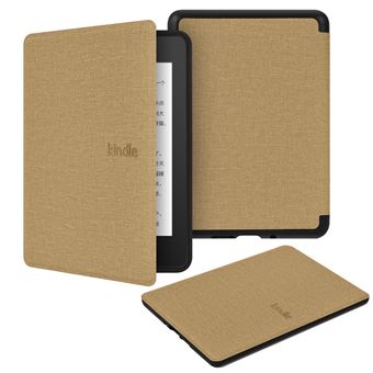 Capa FLOODKING para Amazon Kindle 11th Gen 2024 | Tecido com TPU Macio | Modo Automático | Dourado - 1