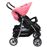 Carrinho de Bebé vidaXL para Gémeos Aço Cor-de-Rosa e Preto_2