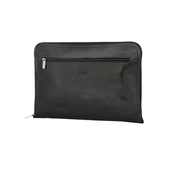 Pasta A4 Pele Veg Italiana MP ARIZONA - Preto - 1