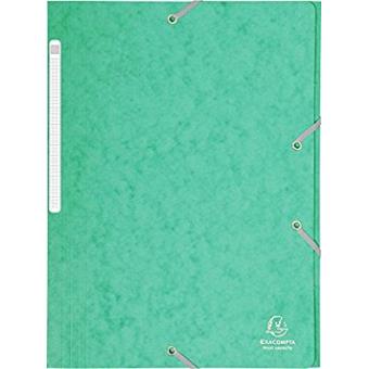 Pasta com Elásticos A4 Exacompta 17103H Verde - 1