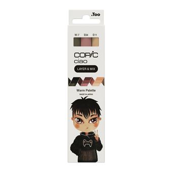 Marcador Copic Ciao "LAYER & MIX" Warm Palette - 1