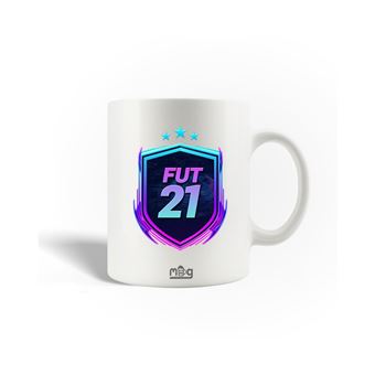 Caneca Maniacase FIFA 21 Ultimate Team FUT 21 Video Game Purple Blue Logo - 1