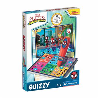Quizzy Spidey And His Amazing Friends Clementoni Disney Junior 16805 - 1