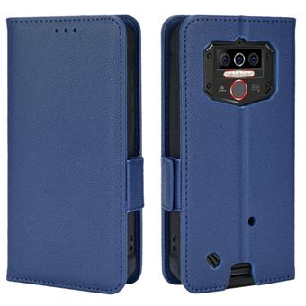 Capa FOXDOCK para Oukitel WP5 Pro | Prova de Choque | Magnética| TPU | Suporte para Cartão | Azul - 1