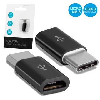 Ficha Adaptadora Div Usb-C Macho / Micro Usb-B Fêmea - 1