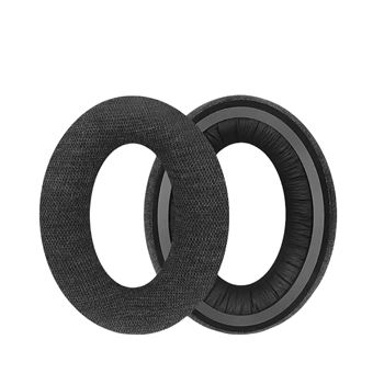 Almofadas para Auscultadores V-REEL para Sennheiser HD515 518 555 558 595 HD598CS HD599 569 559 PC360 | Cinza Escuro | Tecido de Algodão - 1