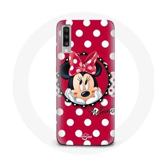 Capa Maniacase para Samsung Galaxy A70 Minnie Mouse desenho Animado Vermelho - 1