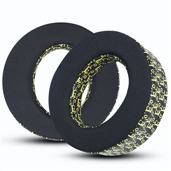 Almofadas para Auscultadores V-REEL para SONY PS5 | Preto | Couro Refrescante - 1