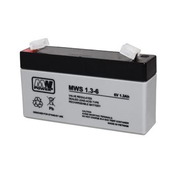 Bateria Ups MW Power MWS 1.3-6 | Preto - 1