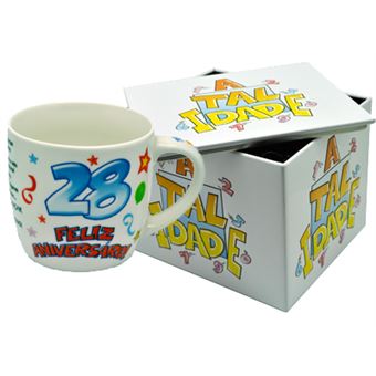 Caneca Mecanodex com Caixa em Metal | Idade Ati.28 - Branco - 1
