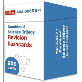 Aqa Gcse 91 Combined Science Revision Cards Biology, Chemistry  Physics Ideal For Home Learning, 2021 Assessments And 2022 Exams Collins Gcse Grade 91 Revision - 1