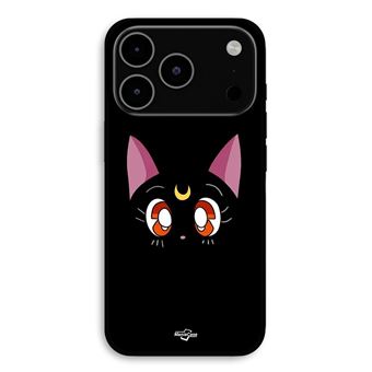 Capa Maniacase para iPhone 17 Pro | Gato preto Luna Sailor Moon - 1