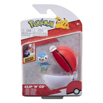 Pokémon Clip 'N' Go Piplup & Poké Ball - 1