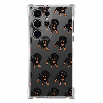 Capa Tumundosmartphone de silicone anti-choque para Samsung Galaxy S24 Ultra 5G design Cães 10 desenhos - 1