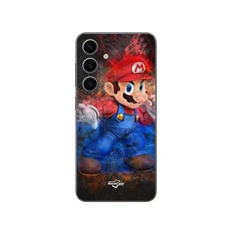 Capa Maniacase para Samsung Galaxy S24 plus jogos super mario bros - 1