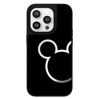 Capa de Silicone Nizzoe SM-17 MagSafe para iPhone 13 PRO MAX - Espelho Prata - 1