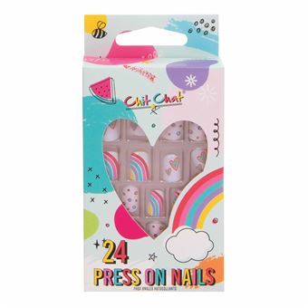 Unhas Falsas Chit Chat Rainbow Love - 1