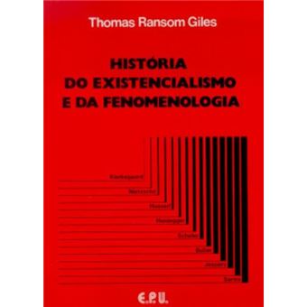 História Do Existencialismo E Da Fenomenologia - 1