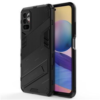 Capa Magunivers e TPU Anti-queda Híbrido com muleta preto para Xiaomi Redmi Note 10 5G/Poco M3 Pro 5G/4G - 1