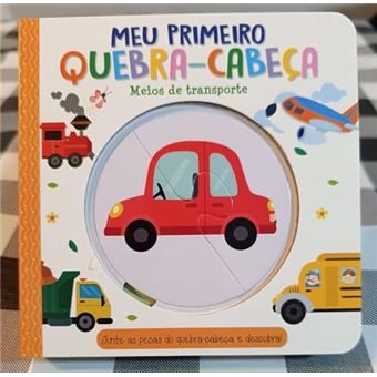 Meio De Transporte - Meu Primeiro Livro De Quebra Cabeça - 1