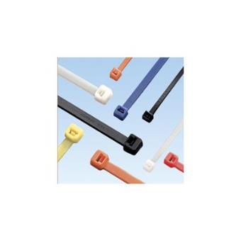 Panduit Cable Tie, 7.4"L (188mm), Standard, Nylon, Green, 100pc tira para atar cabos Verde - 1