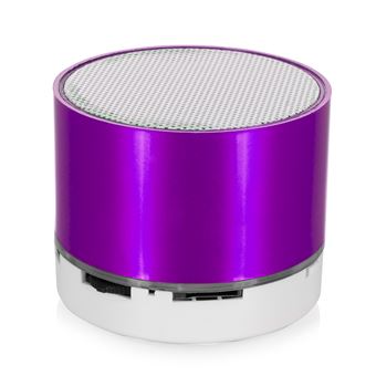 Coluna DAM Viancos | 3W | Bluetooth 30 | Luz LED | Mãos-livres e Rádio FM - Fúcsia - 1