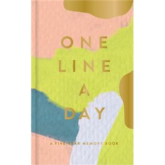 Modern One Line A Day A Fiveyear Memory Book By Chronicle Books - 1
