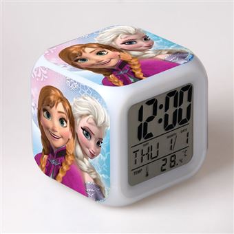 Despertador Infantil HSMY | LED | Multifuncional Colorido | FROZEN 26 - 1