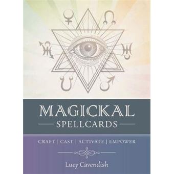 Magickal Spellcards Craft  Cast  Activate  Empower  45 Full Colour Cards  Book Set - 1