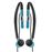 Auriculares ELBE AU-009-DEP Preto, Azul_2