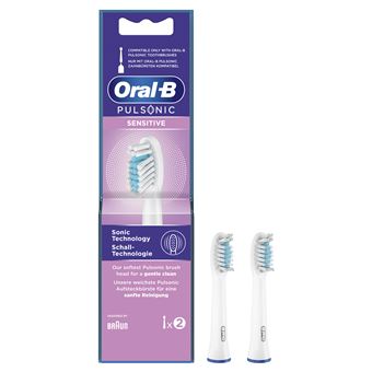 Cabeça de Escova de Dentes Oral-B Sensitive 80334588 | Branco - 1