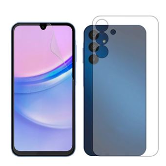 Kit Película Protectora de Hydrogel Frente e Verso Gift4Me para Samsung Galaxy A16 5G | Transparente - 1