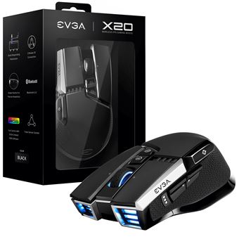 Rato Gaming EVGA X20 | 16000 DPI | Preto - 1