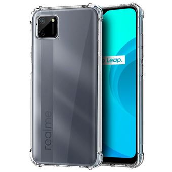 Capa COOL Anti Choque em Gel Transparente com Cantos Reforçados para Realme C11 - 1
