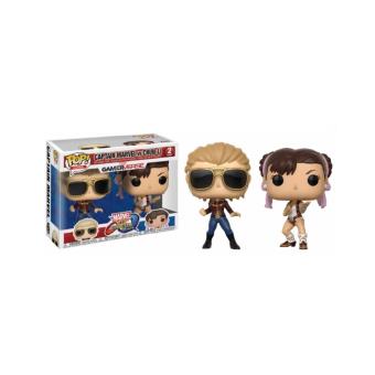 Funko Pop! Marvel VS Capcom - 2-Pack Captain Marvel VS Chun-Li Pop 10cm - 1