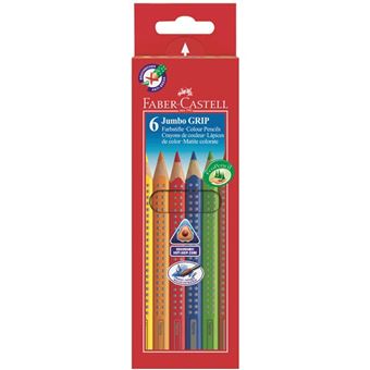 Lápis de Cor Faber-Castell Jumbo Grip - 1