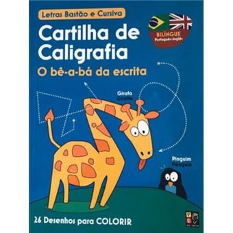 Cartilha De Caligrafia - Edição Bílingue (Português-Inglês) - 1