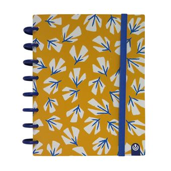 Caderno Pautado A5 Ingeniox com Elástico | 100 Folhas | Ldt Edition #2 | Amarelo 66015078 - 1