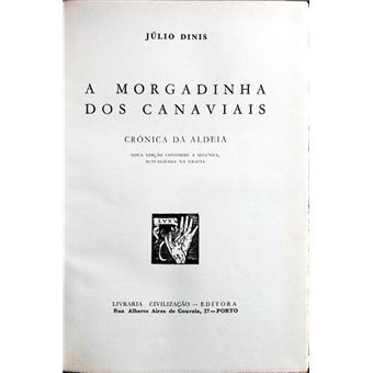 A morgadinha dos canaviais. [ed. 1969] - 1