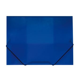 Capa com Elásticos Pp Plus A4 G S - Azul - 1